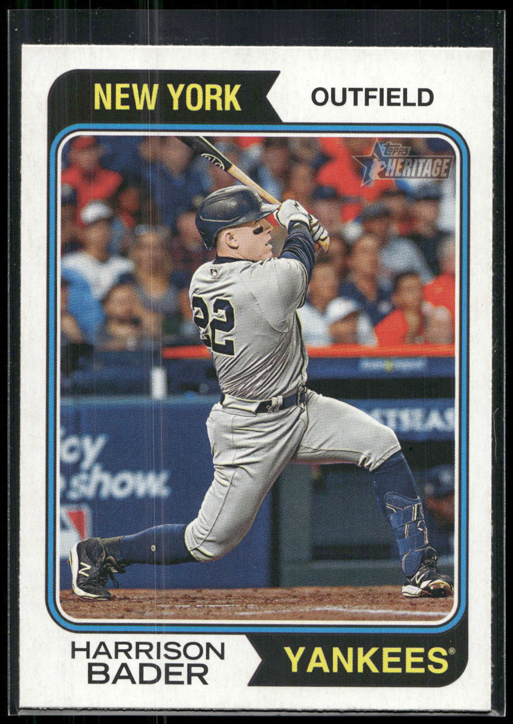 2023 Topps Heritage #34 Harrison Bader