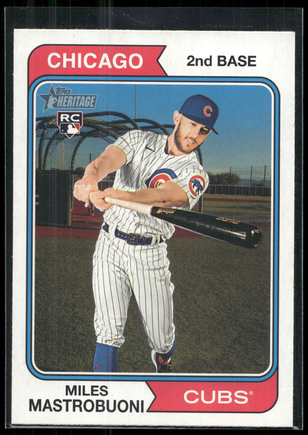 2023 Topps Heritage #550 Miles Mastrobuoni