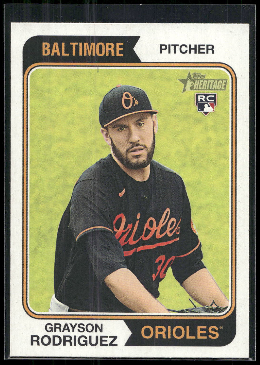 2023 Topps Heritage #541 Grayson Rodriguez