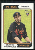 2023 Topps Heritage #541 Grayson Rodriguez