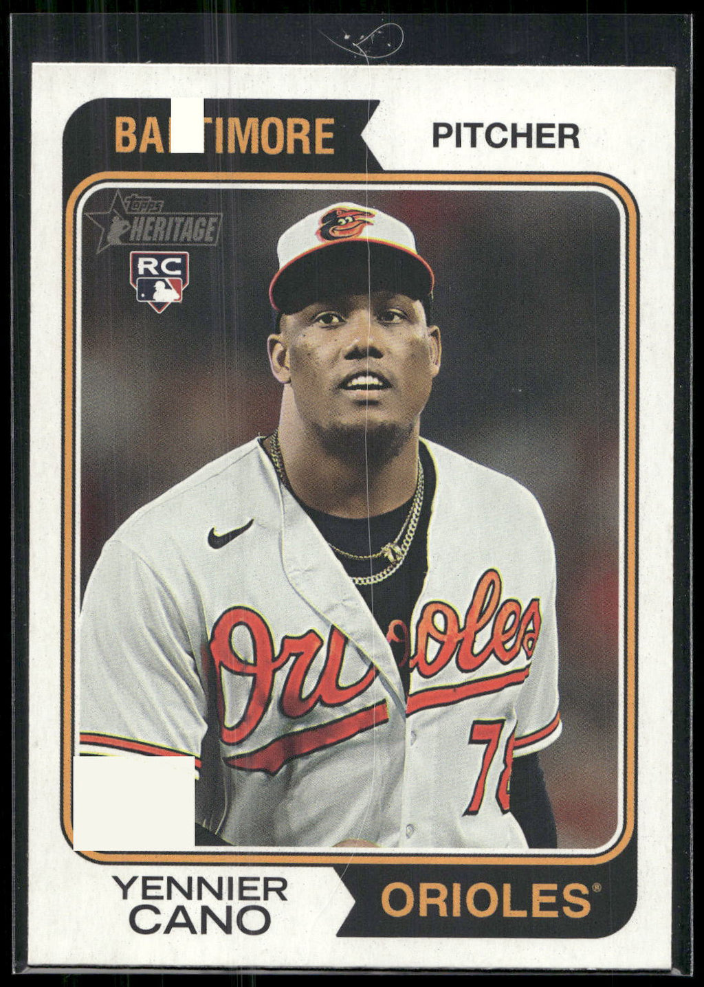 2023 Topps Heritage #527 Yennier Cano