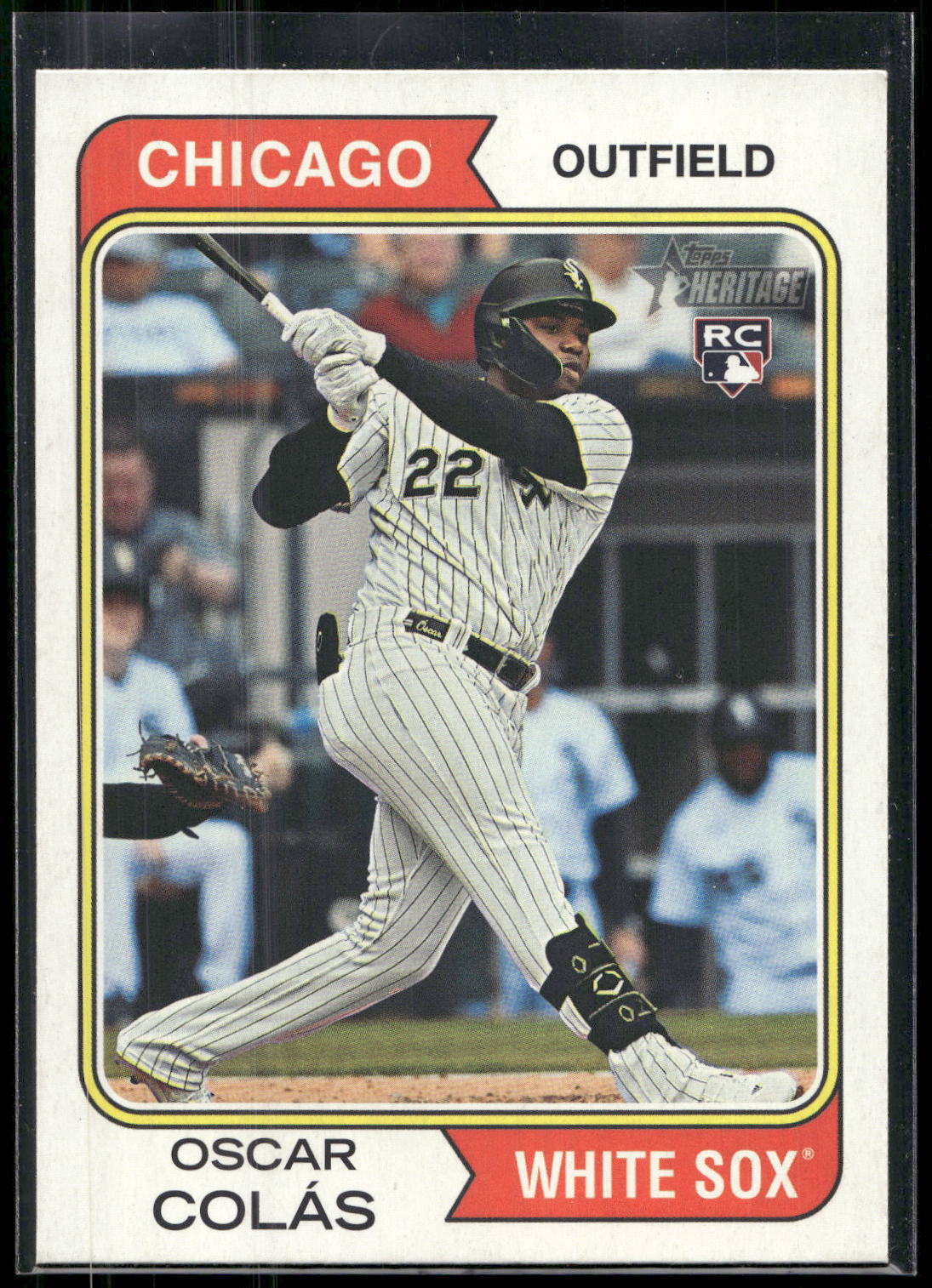 2023 Topps Heritage #518 Oscar Colás