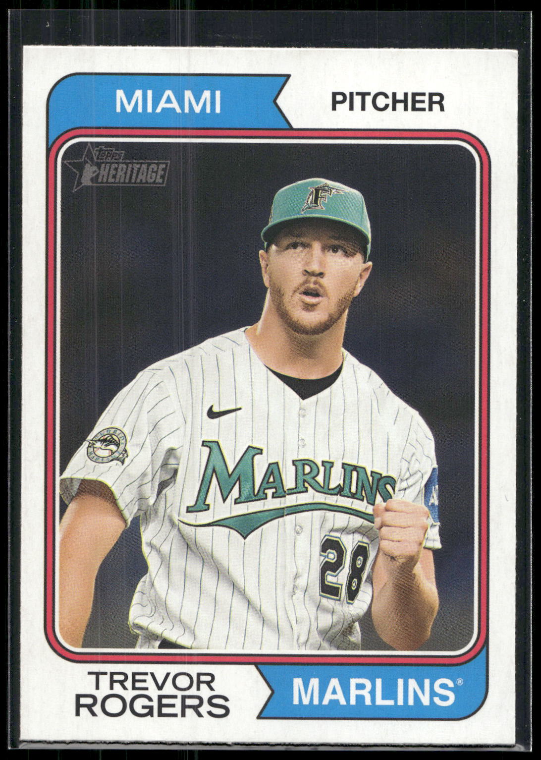 2023 Topps Heritage #540 Trevor Rogers