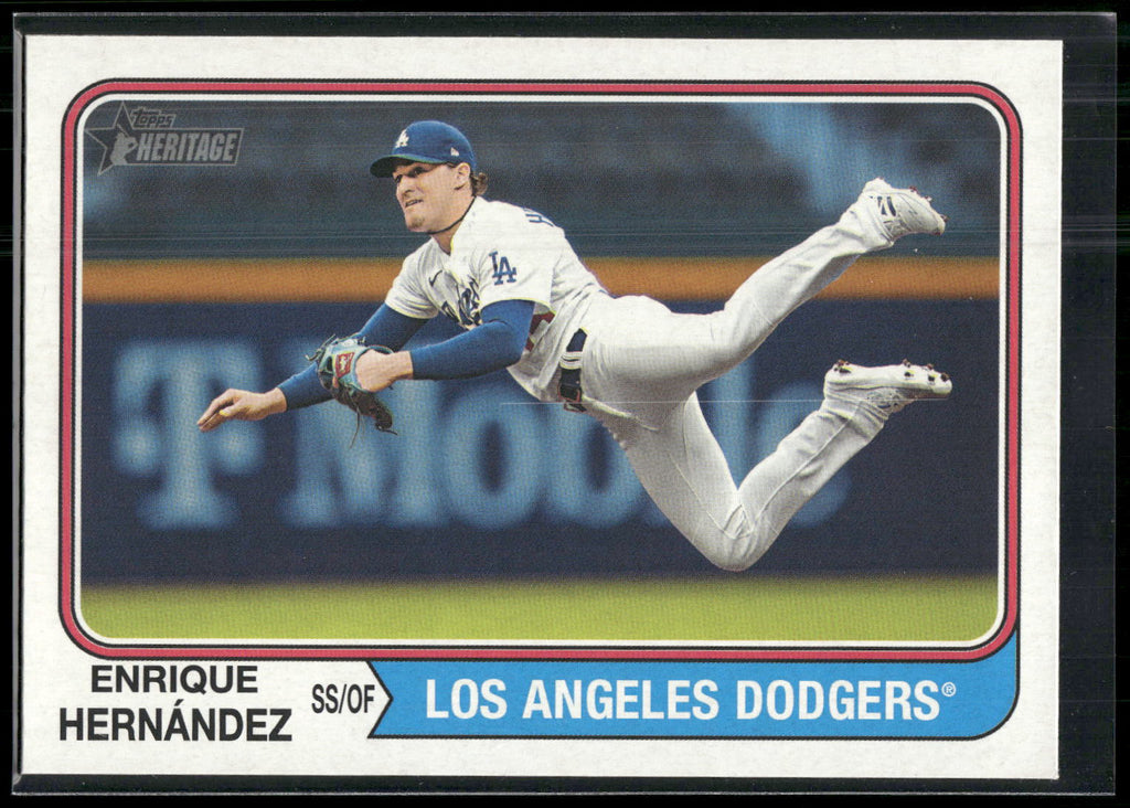2023 Topps Heritage #723 Enrique Hernández