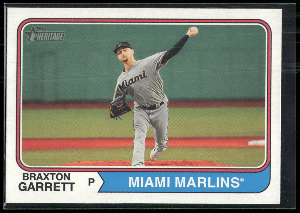 2023 Topps Heritage #621 Braxton Garrett
