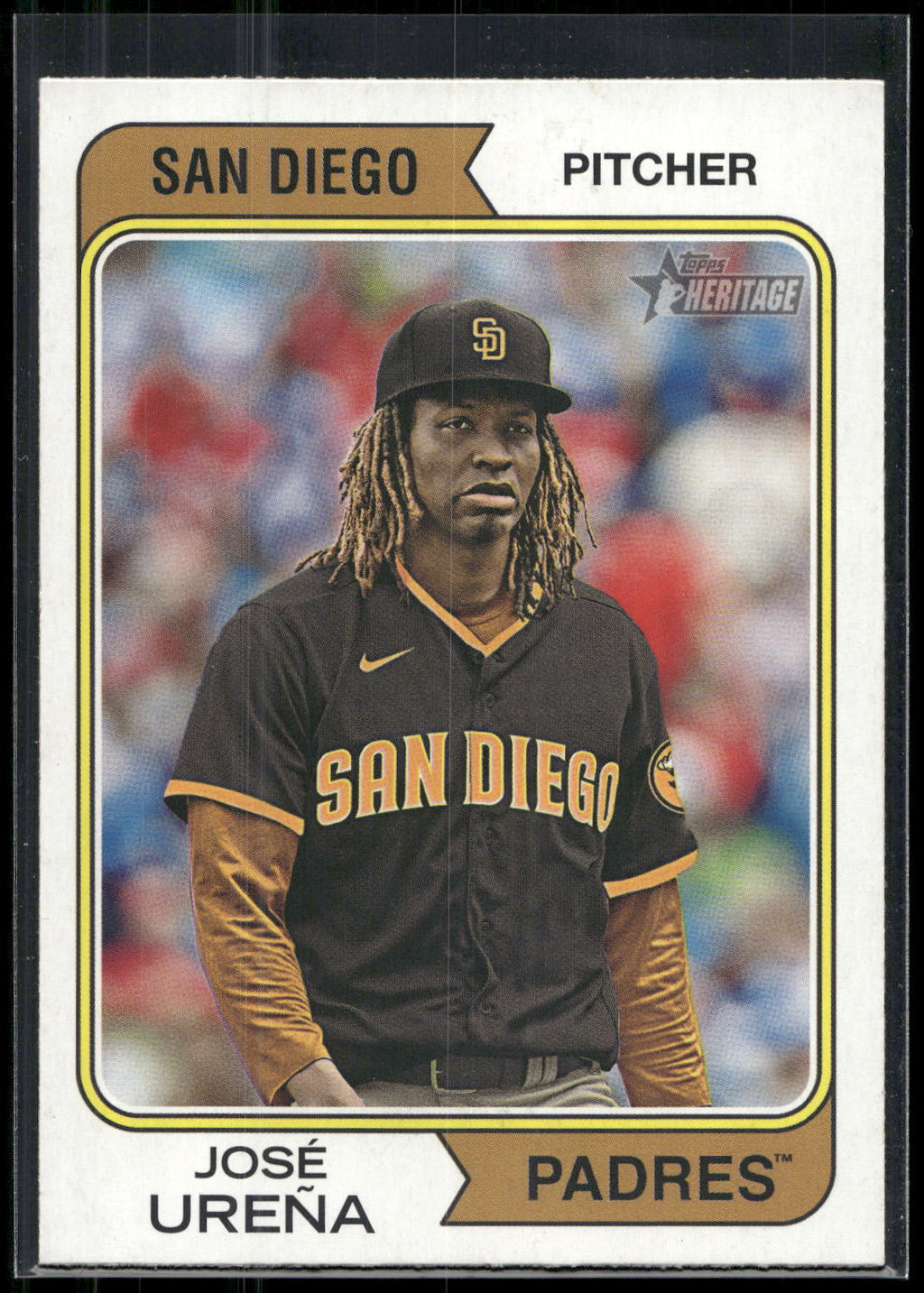 2023 Topps Heritage #642 Jose Urena