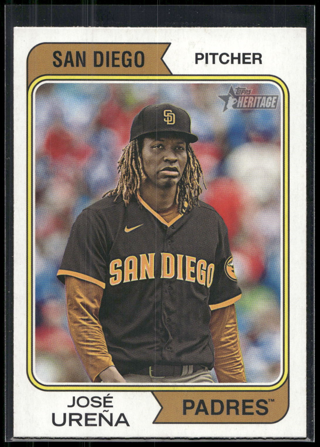 2023 Topps Heritage #642 Jose Urena