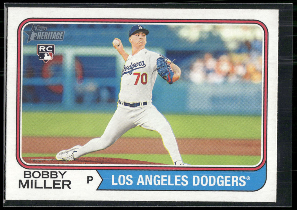 2023 Topps Heritage #515 Bobby Miller
