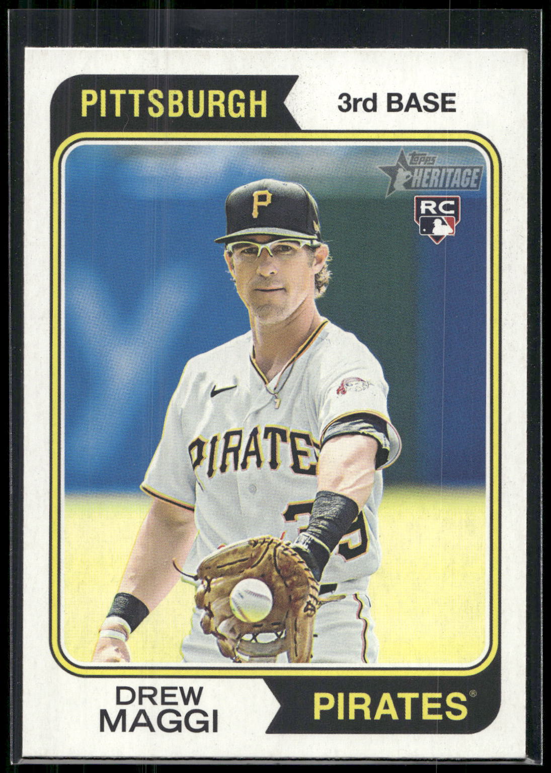 2023 Topps Heritage #601 Drew Maggi