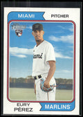 2023 Topps Heritage #545 Eury Pérez