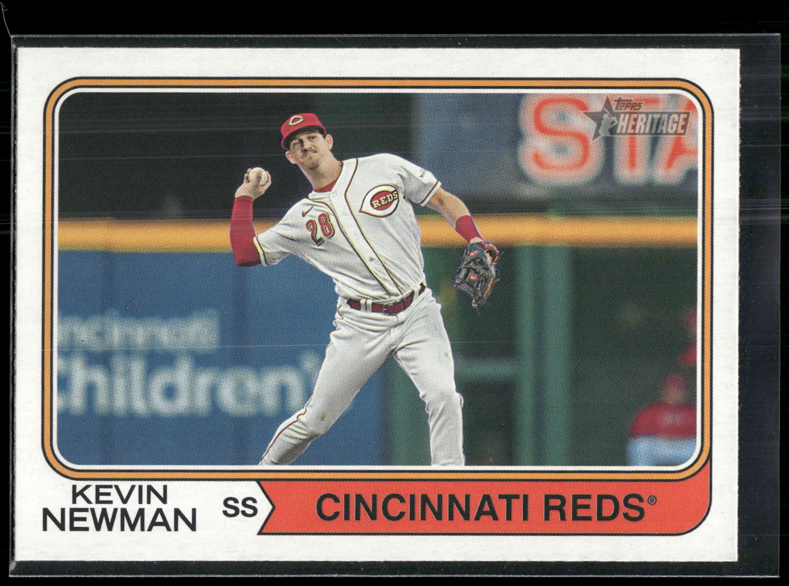 2023 Topps Heritage #624 Kevin Newman
