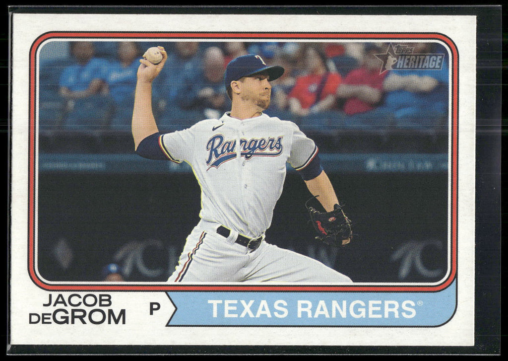 2023 Topps Heritage #629 Jacob deGrom
