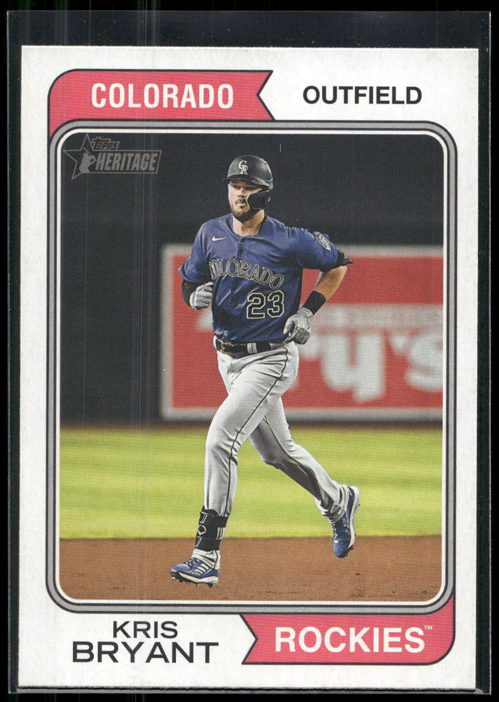 2023 Topps Heritage #12 Kris Bryant