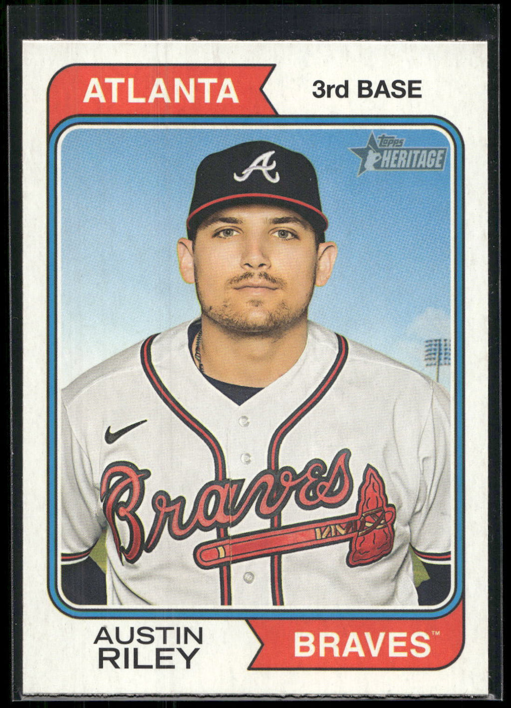 2023 Topps Heritage #82 Austin Riley