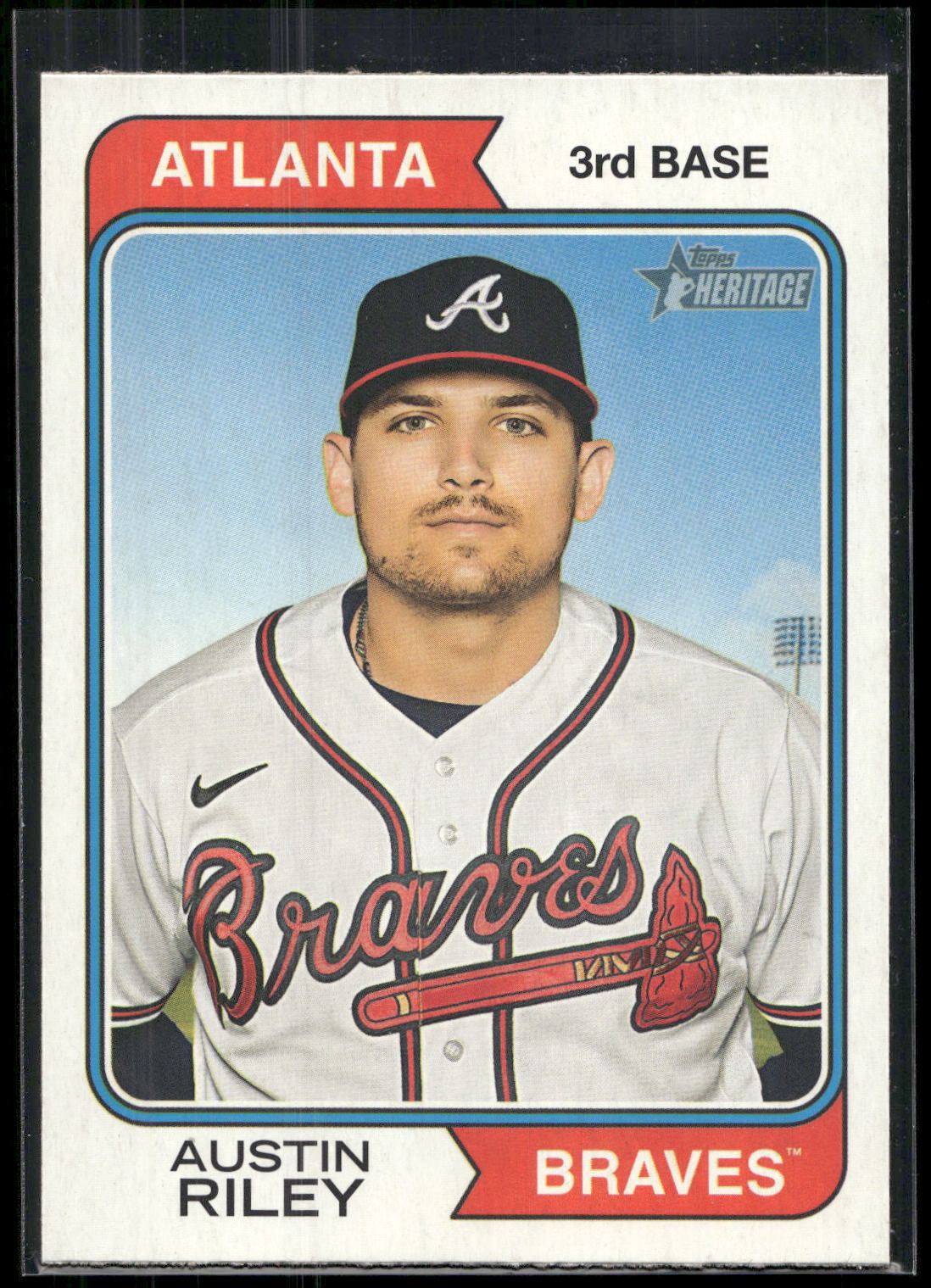 2023 Topps Heritage #82 Austin Riley