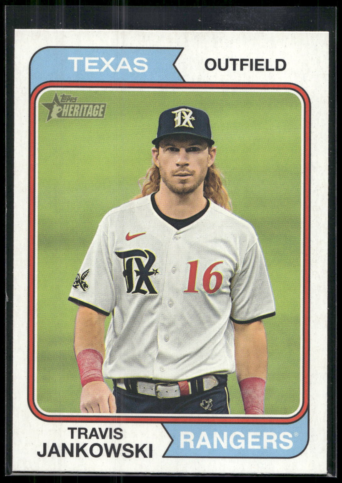 2023 Topps Heritage #678 Travis Jankowski