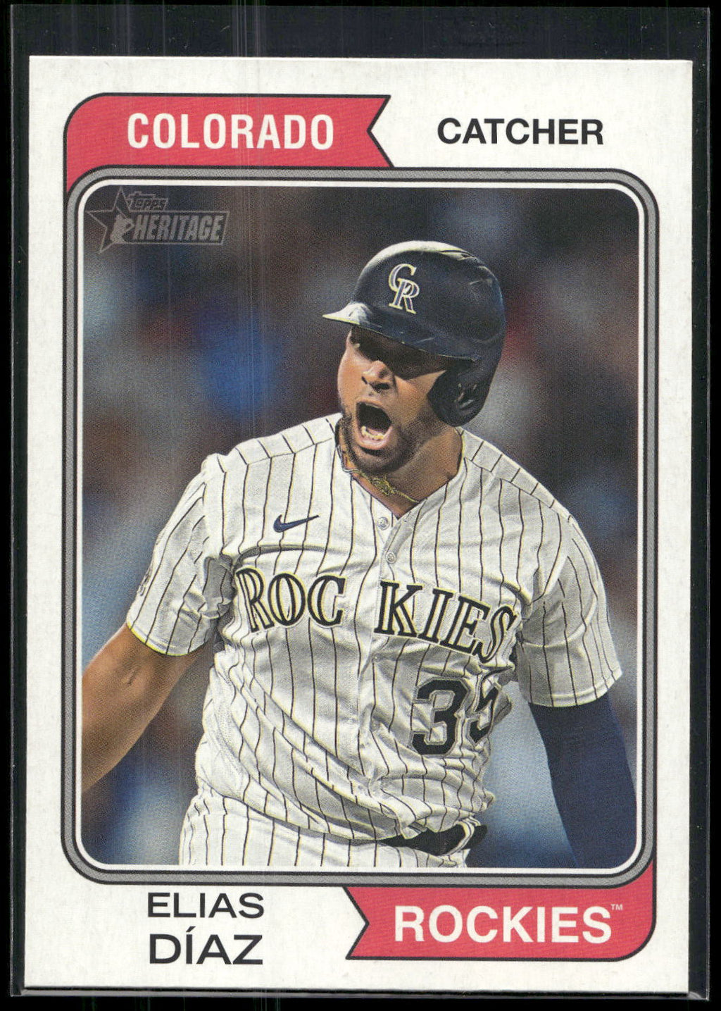 2023 Topps Heritage #721 Elias Díaz
