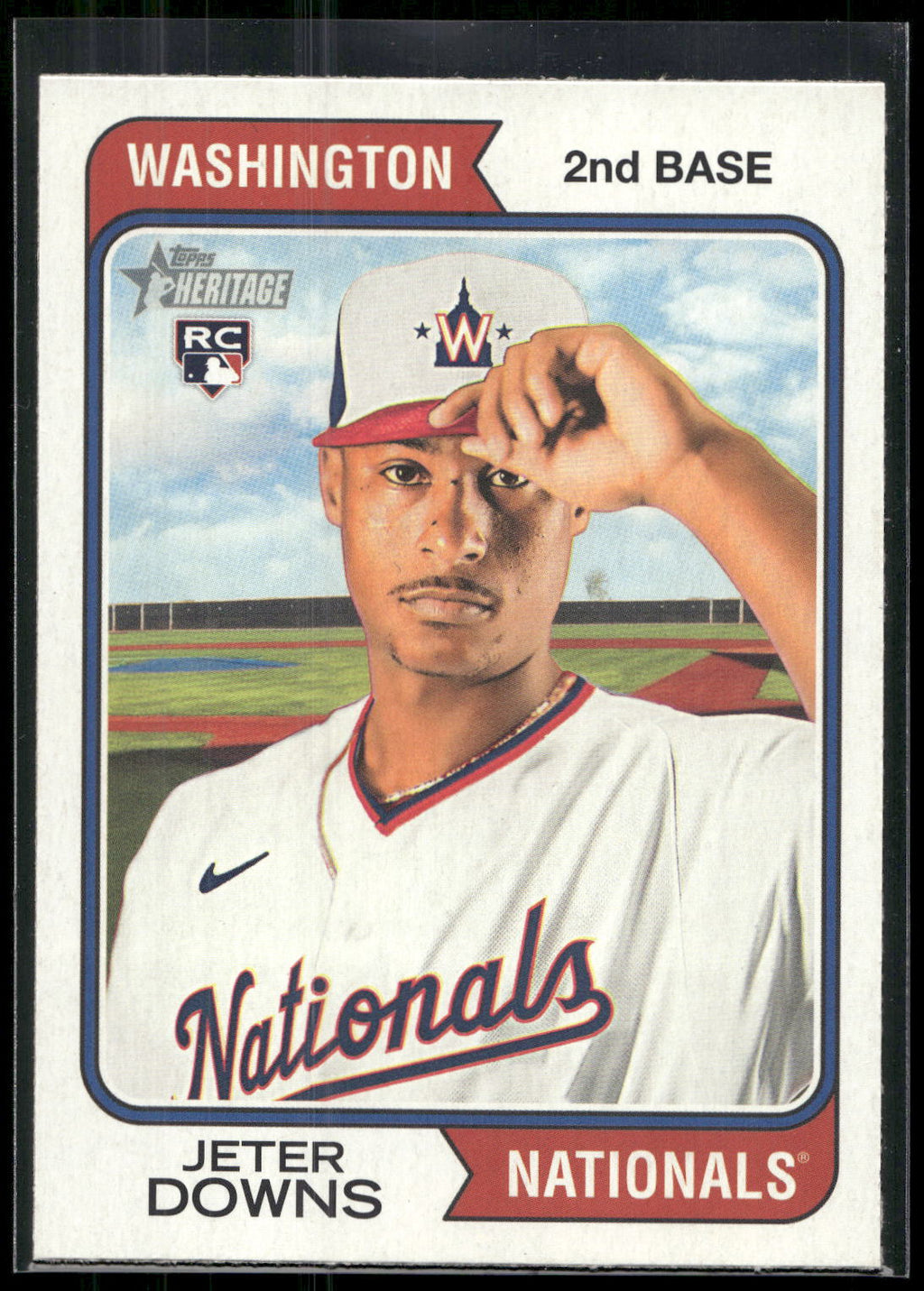 2023 Topps Heritage #84 Jeter Downs