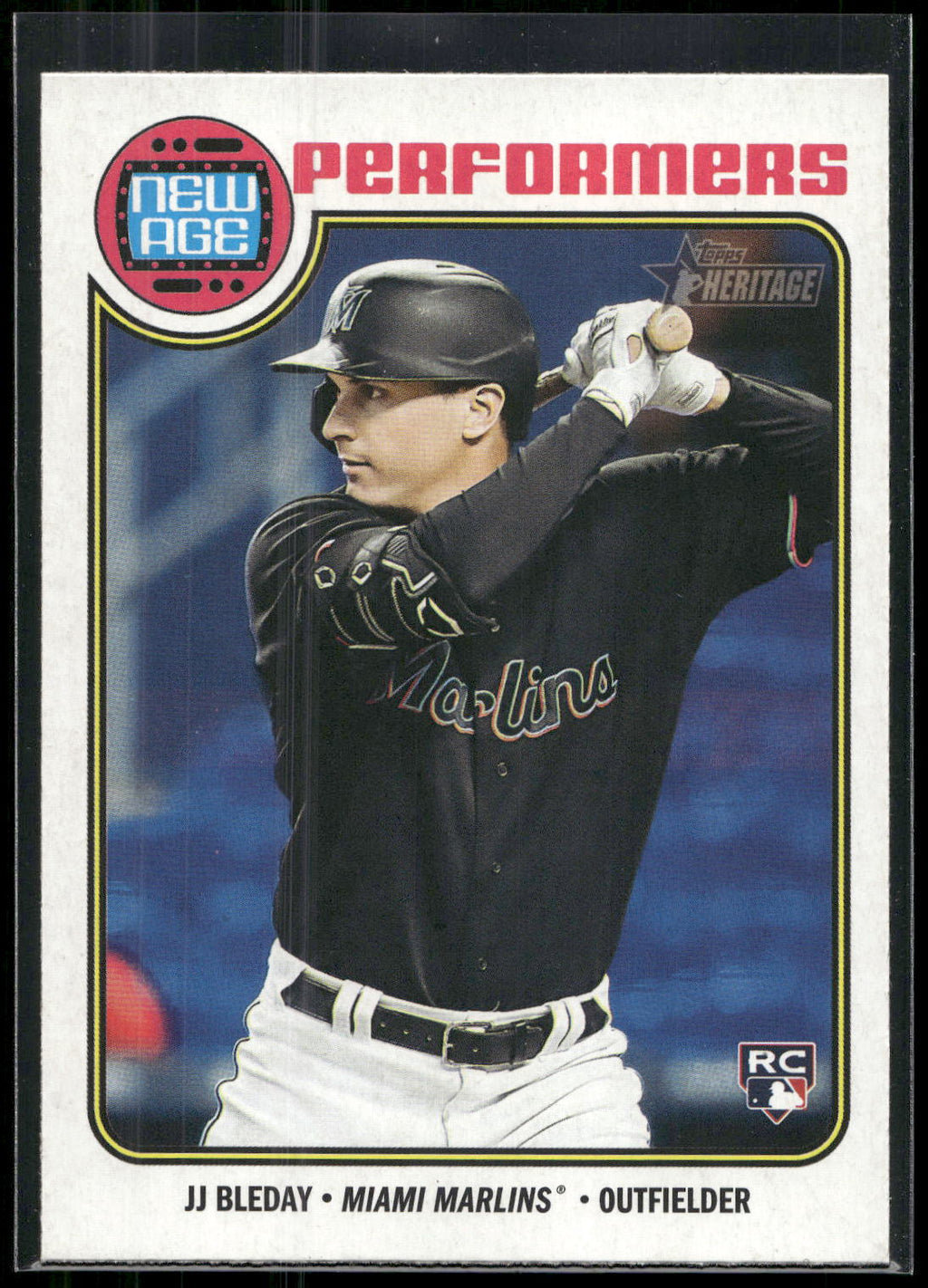 2023 Topps Heritage #NA-14 JJ Bleday New Age Performers