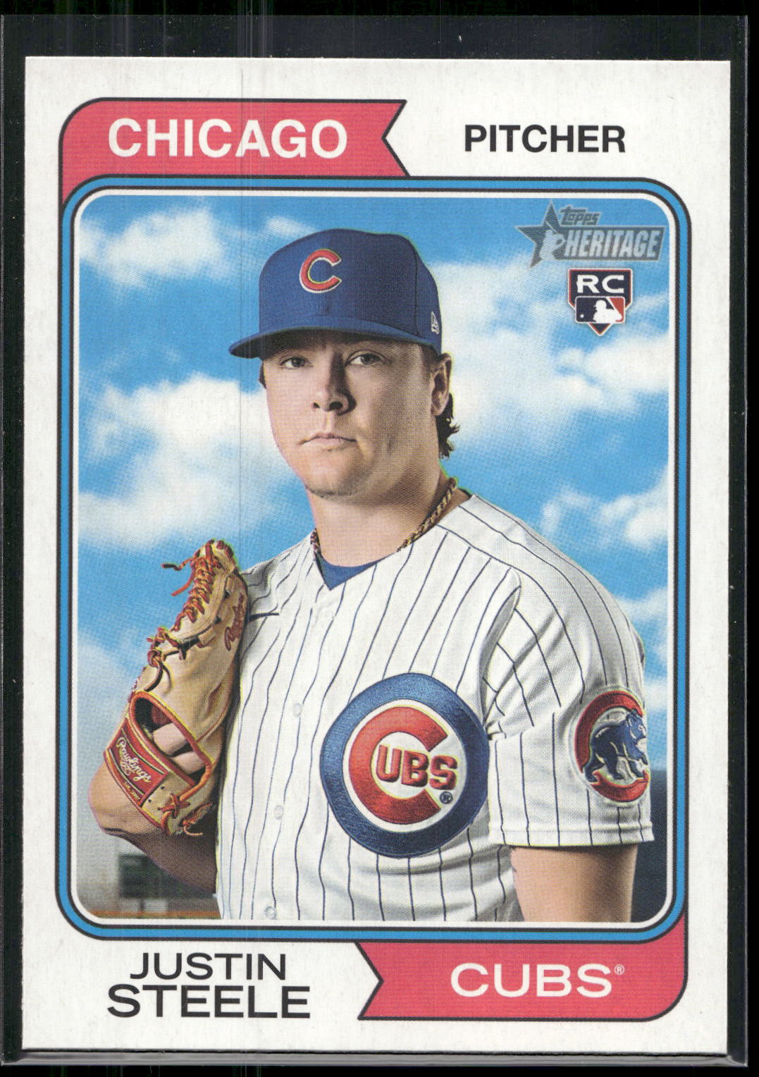 2023 Topps Heritage #63 Justin Steele