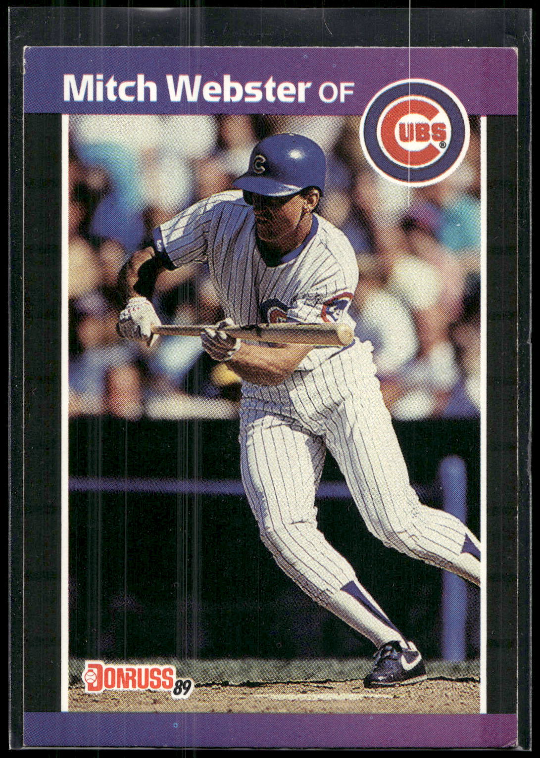 1989 Donruss #459 Mitch Webster