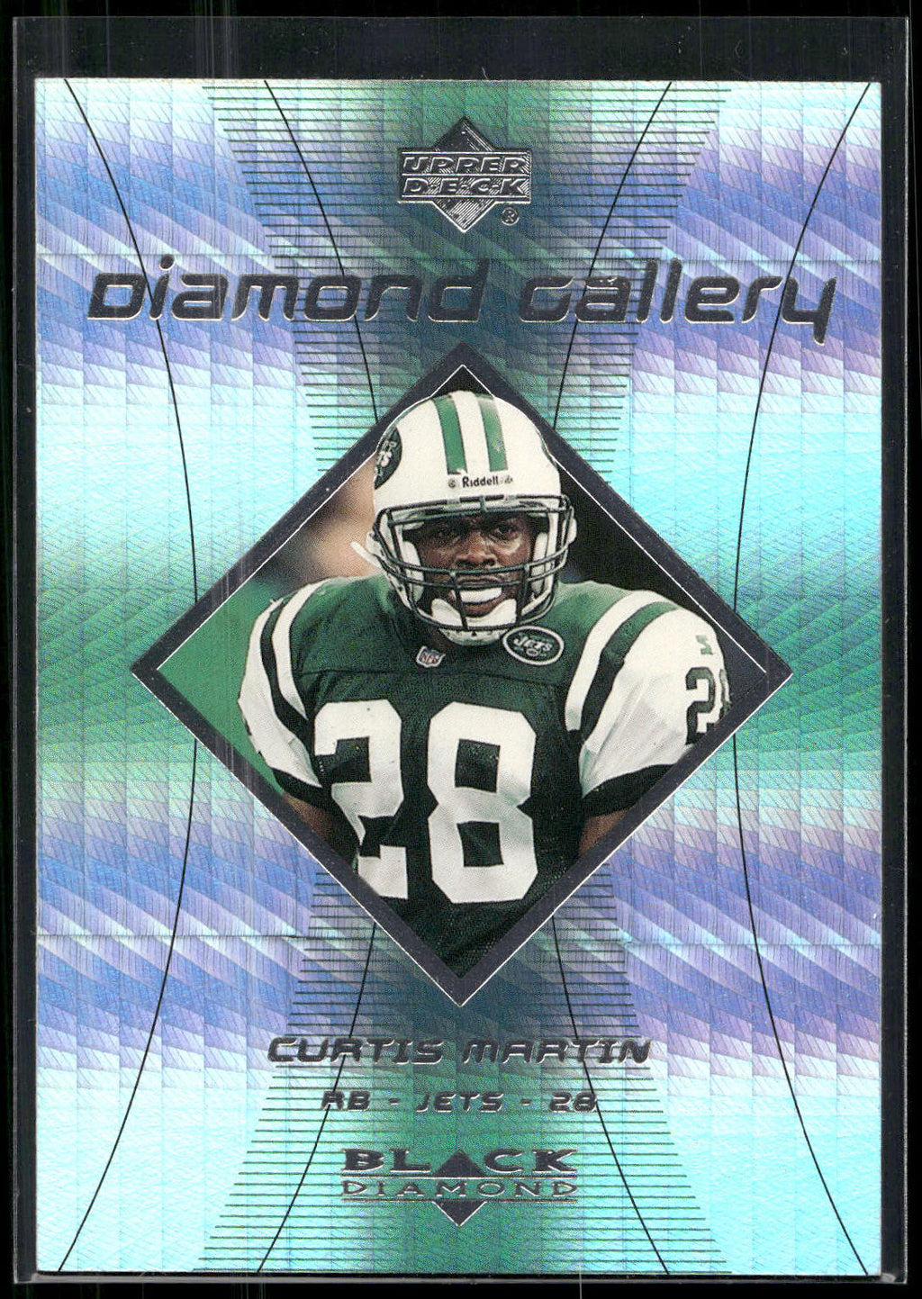 1999 Upper Deck Black Diamond #G3 Curtis Martin Diamond Gallery