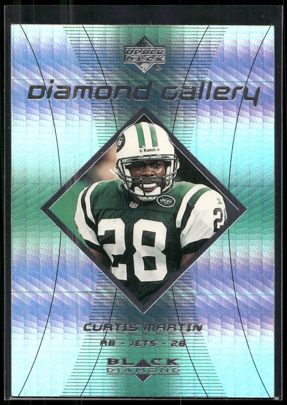 1999 Upper Deck Black Diamond #G3 Curtis Martin Diamond Gallery