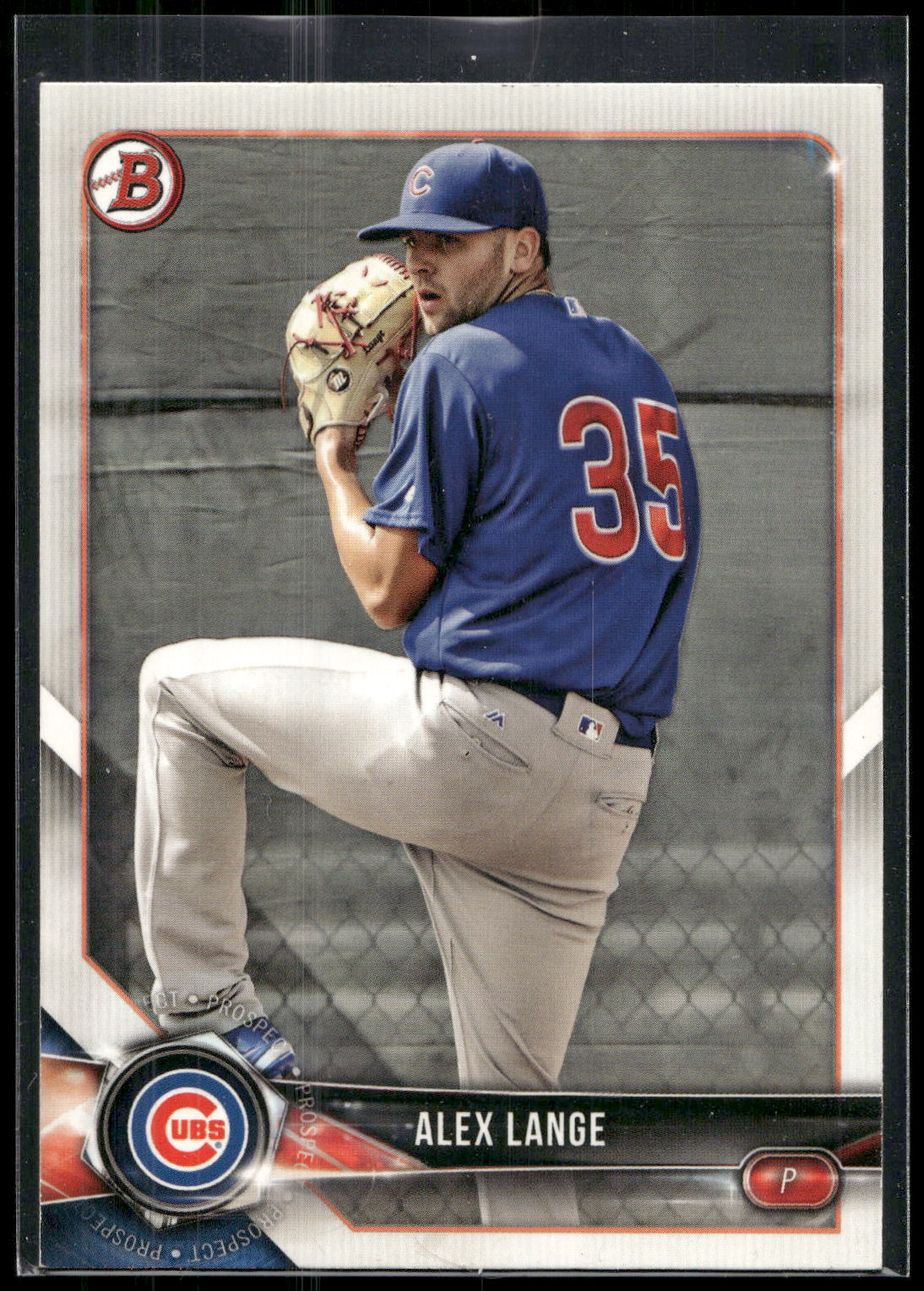 2018 Bowman #BP54 Alex Lange Prospects