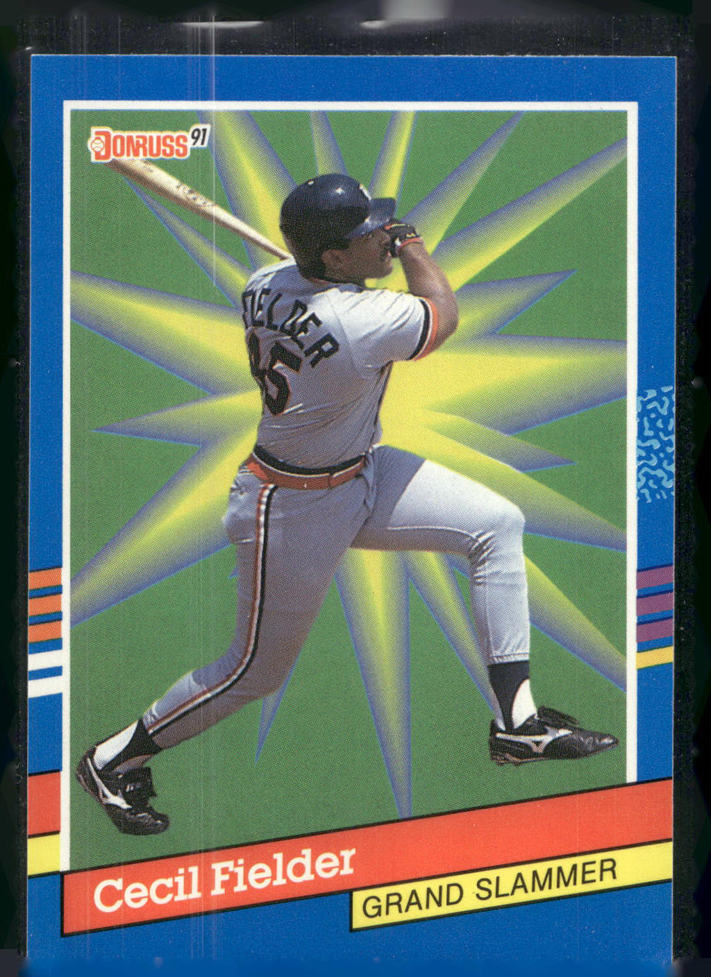 1991 Donruss #7b Cecil Fielder Grand Slammers