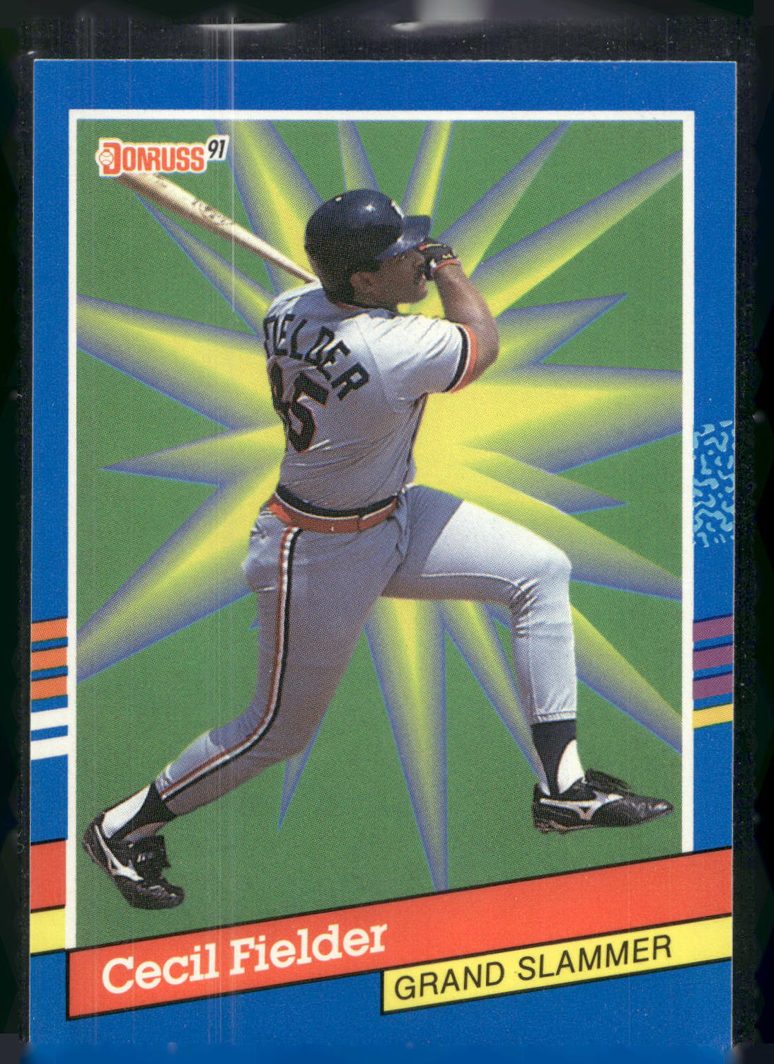 1991 Donruss #7b Cecil Fielder Grand Slammers