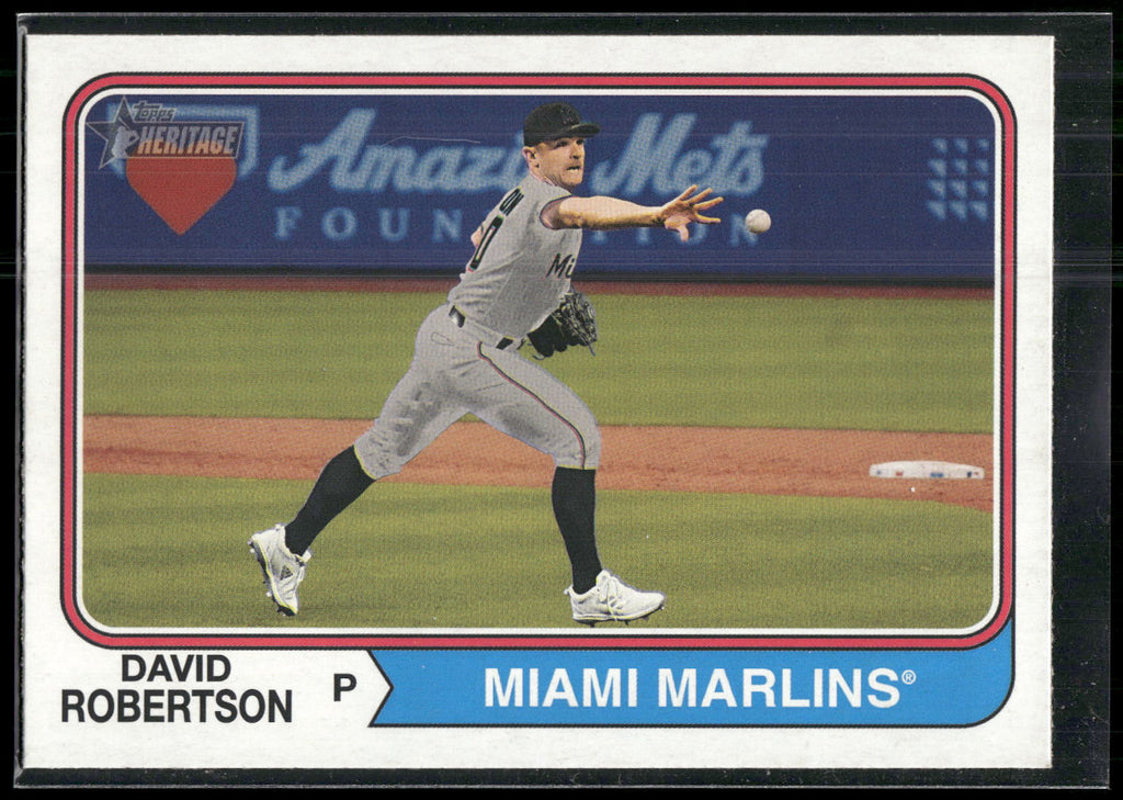 2023 Topps Heritage #681 David Robertson