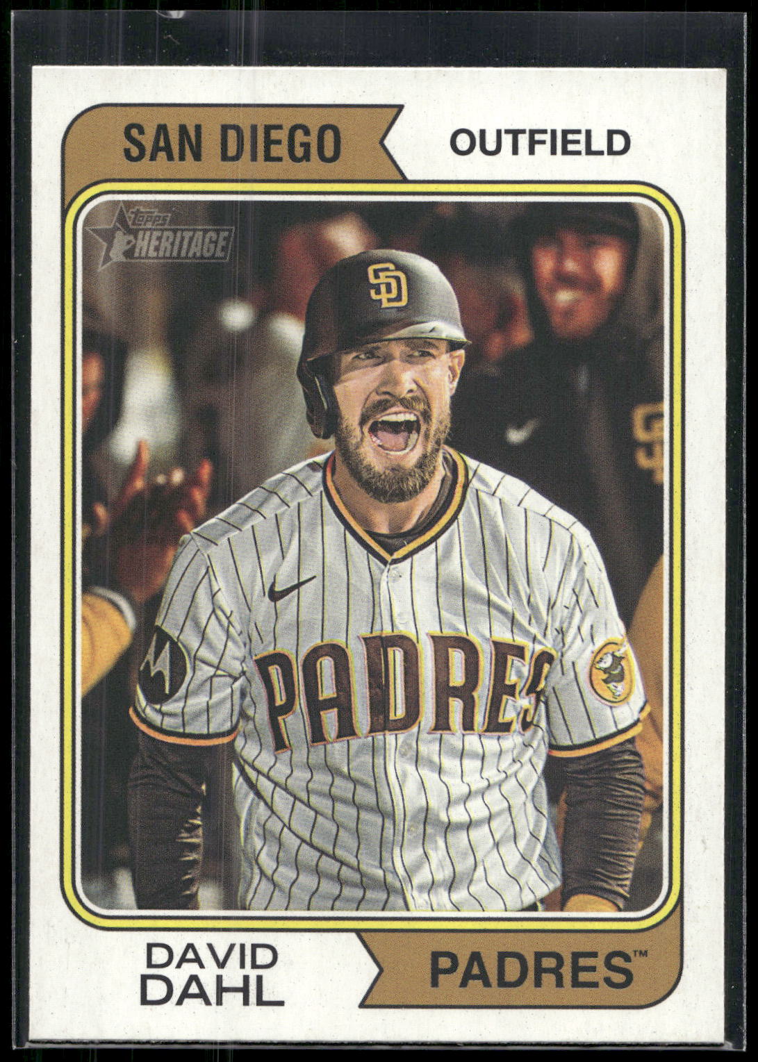 2023 Topps Heritage #668 David Dahl
