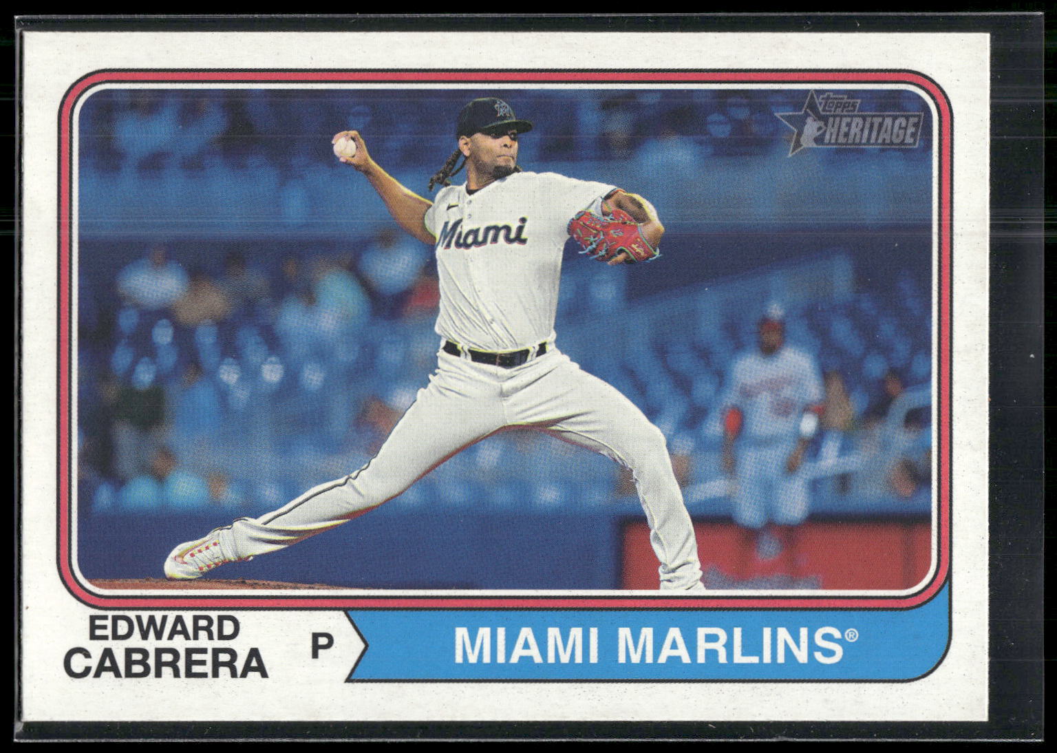 2023 Topps Heritage #665 Edward Cabrera