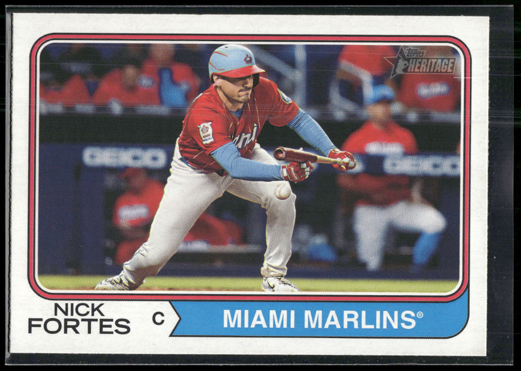 2023 Topps Heritage #509 Nick Fortes