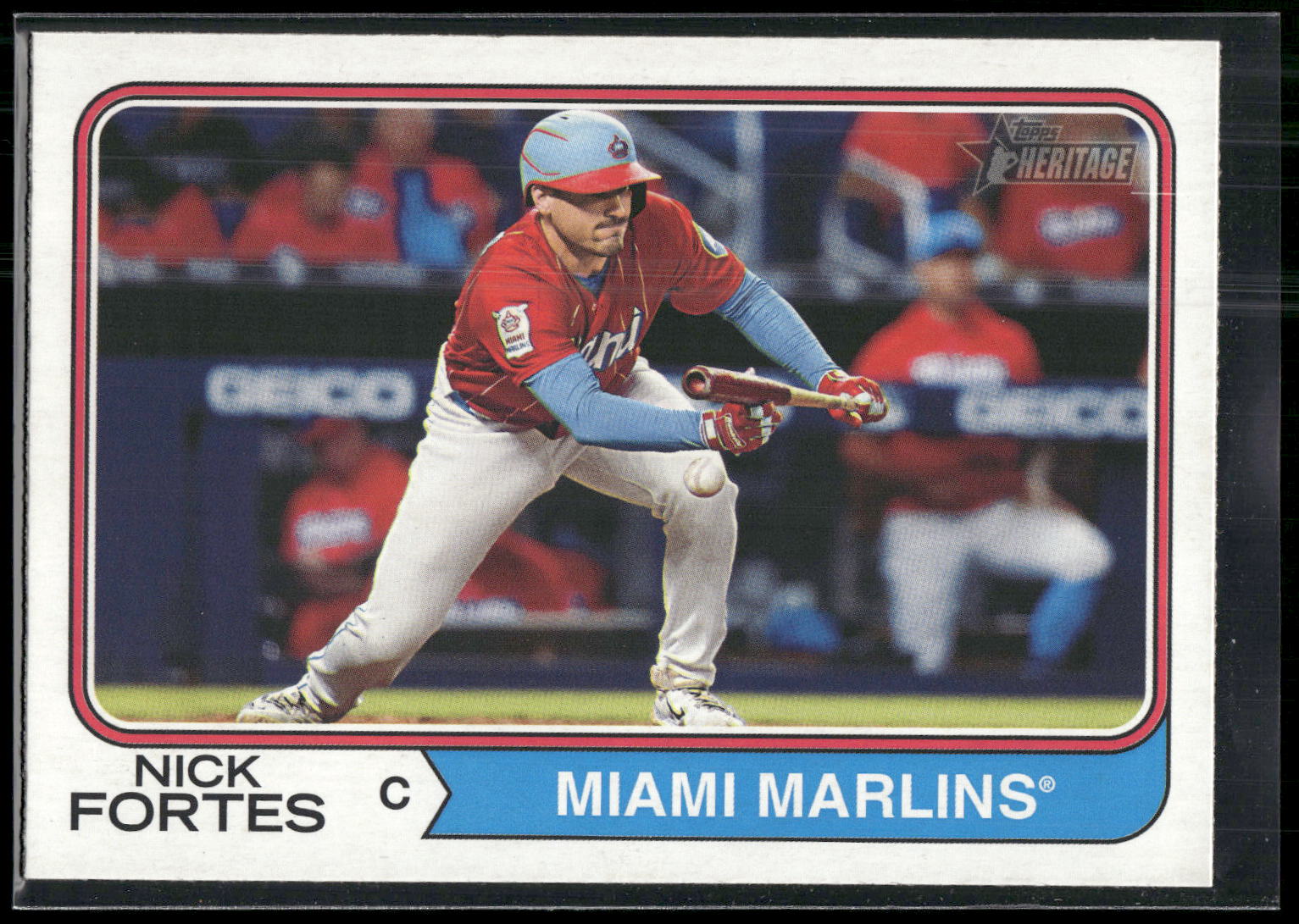 2023 Topps Heritage #509 Nick Fortes