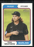 2023 Topps Heritage #632 Ryan Weathers