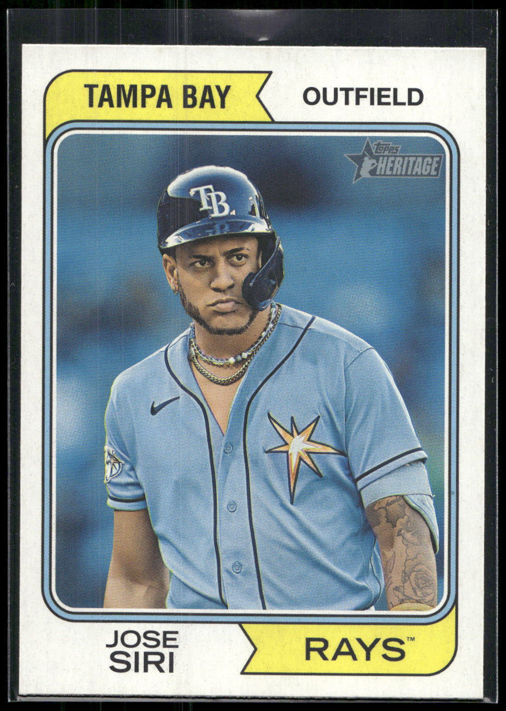 2023 Topps Heritage #661 Jose Siri