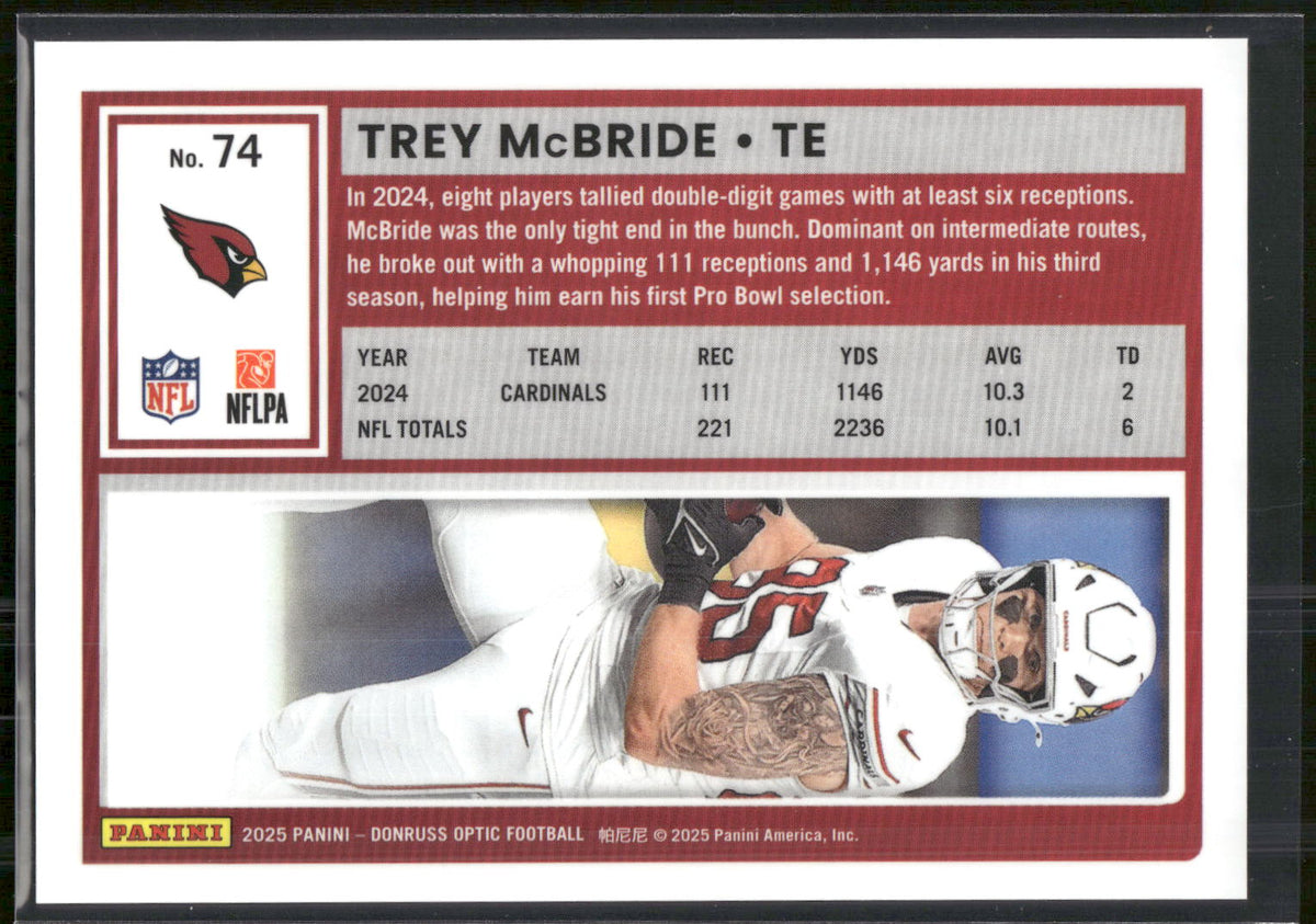 2025 Donruss Optic #74 Trey McBride