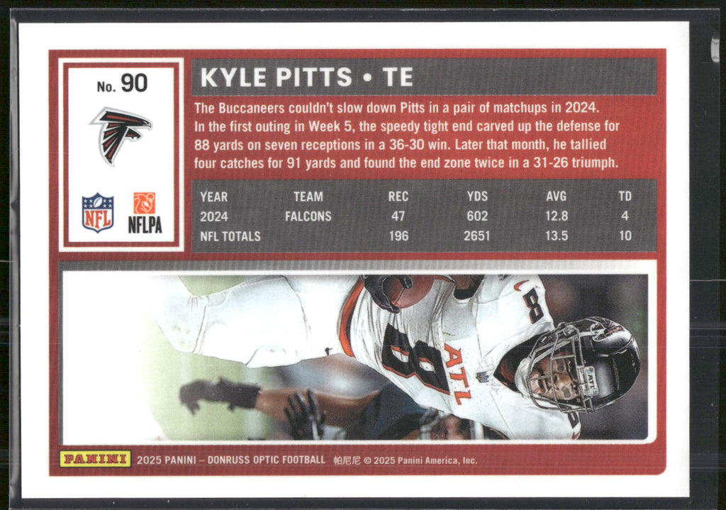 2025 Donruss Optic #90 Kyle Pitts