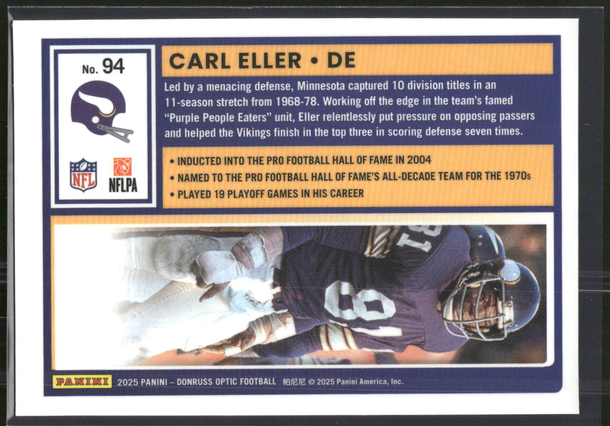2025 Donruss Optic #94 Carl Eller
