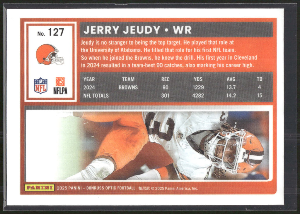 2025 Donruss Optic #127 Jerry Jeudy