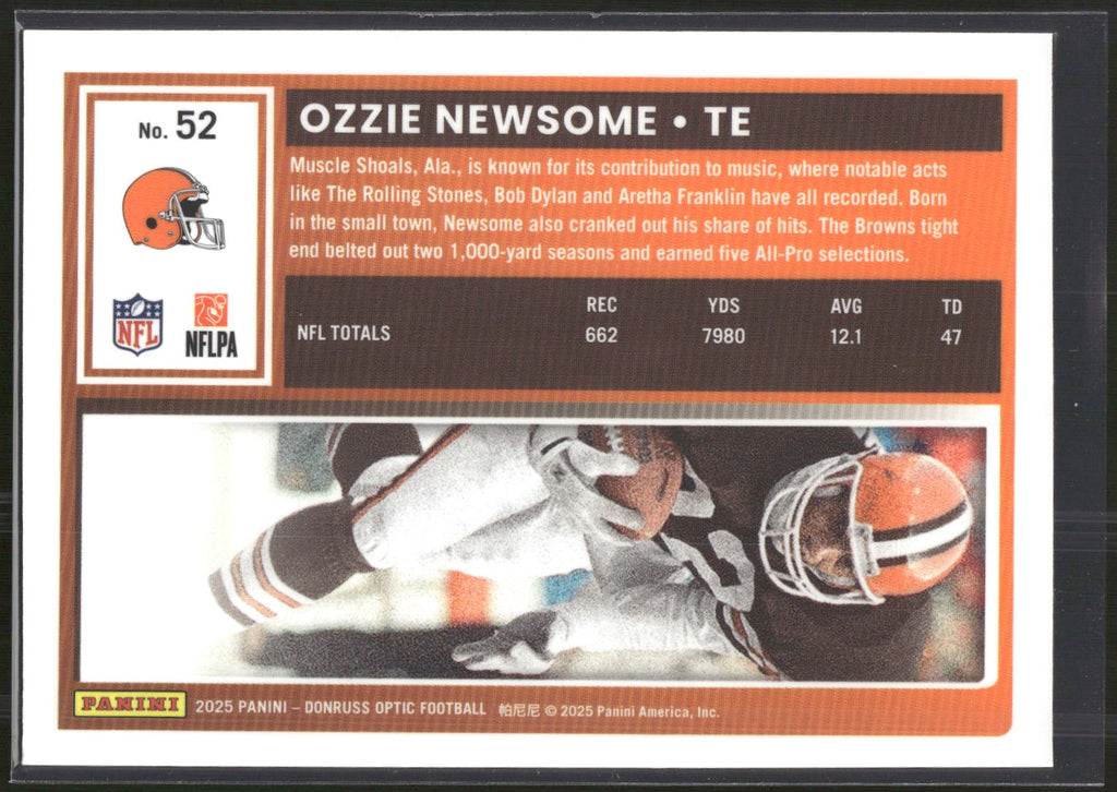 2025 Donruss Optic #52 Ozzie Newsome