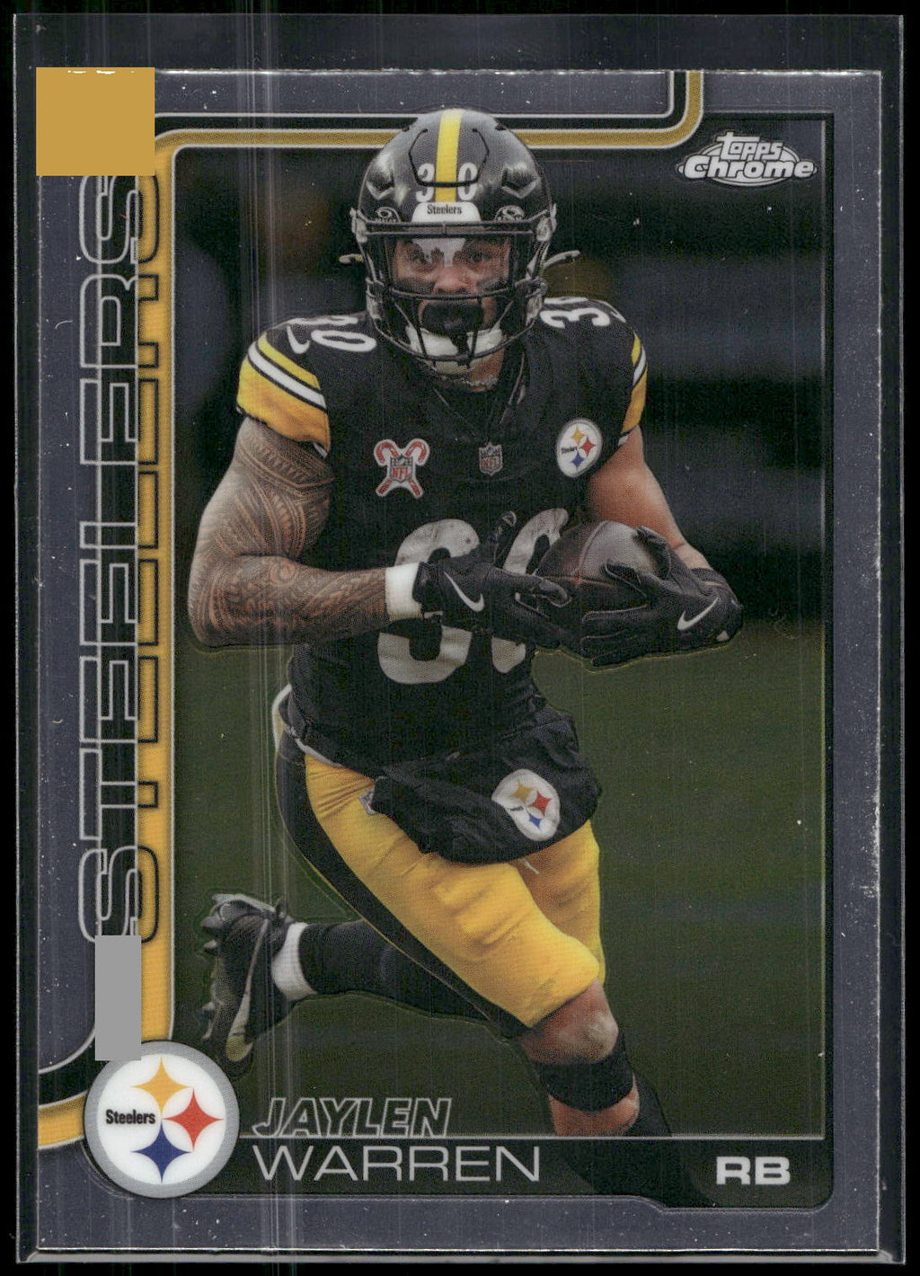2025 Topps Chrome #253 Jaylen Warren Refractor