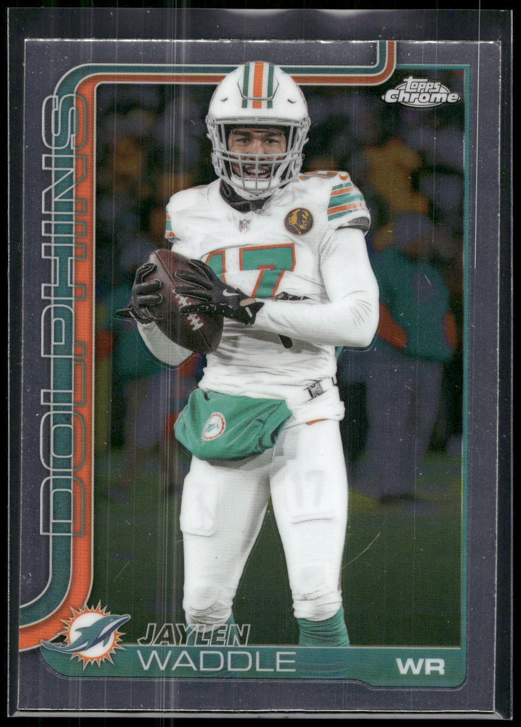 2025 Topps Chrome #186 Jaylen Waddle
