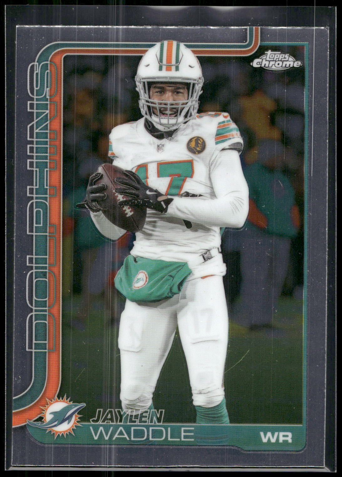 2025 Topps Chrome #186 Jaylen Waddle