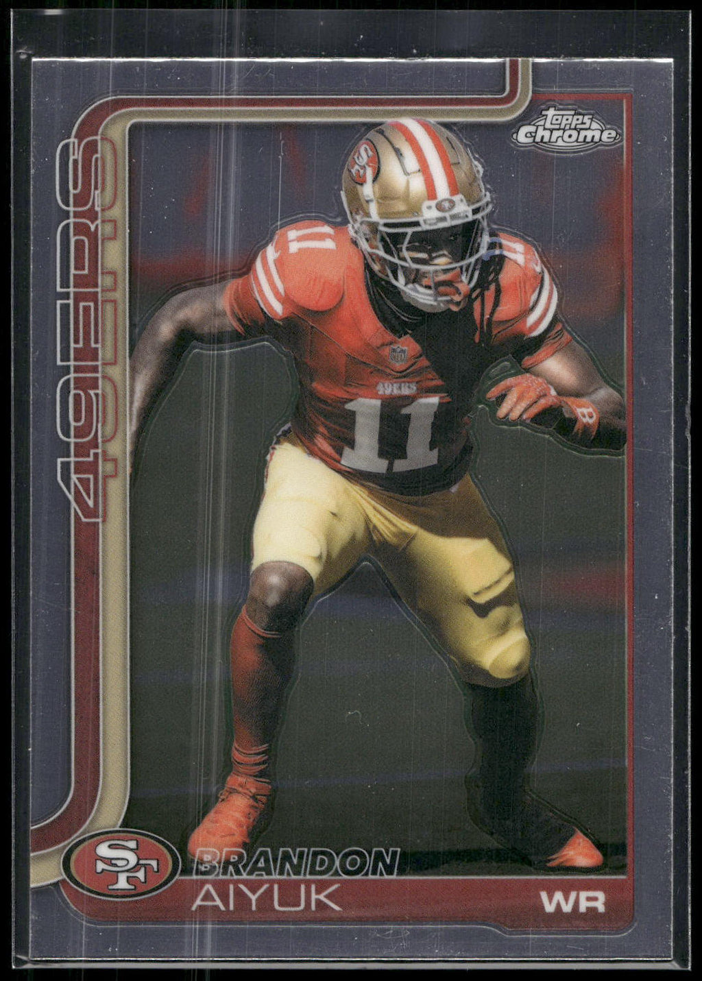 2025 Topps Chrome #266 Brandon Aiyuk