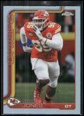 2025 Topps Chrome #153 Chris Jones Refractor