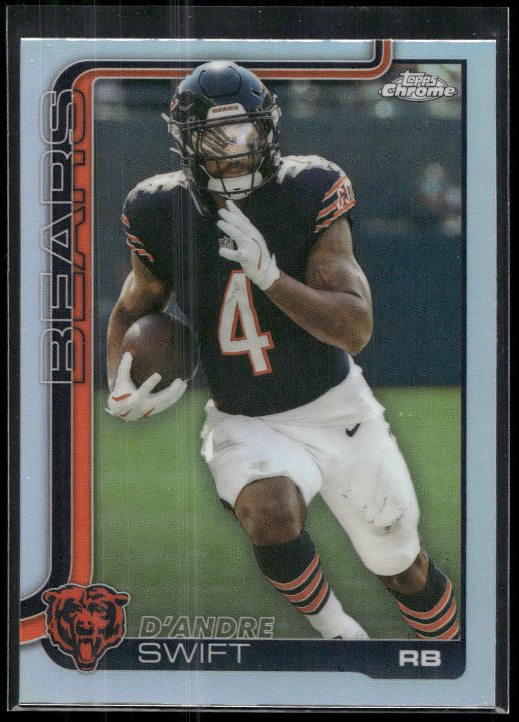 2025 Topps Chrome #53 D'Andre Swift Refractor