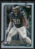 2025 Topps Chrome #250 Jalen Carter Refractor