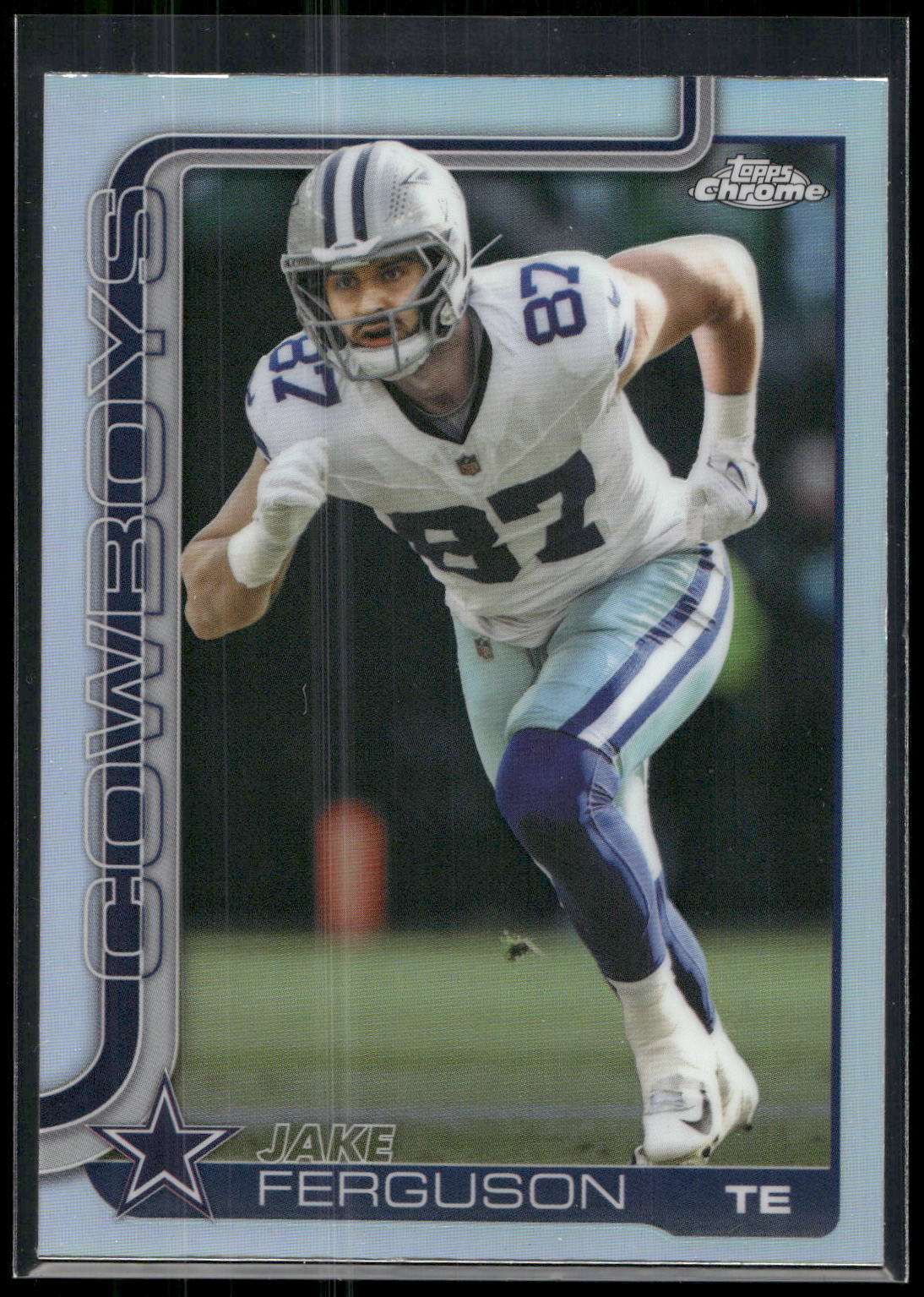 2025 Topps Chrome #75 Jake Ferguson Refractor